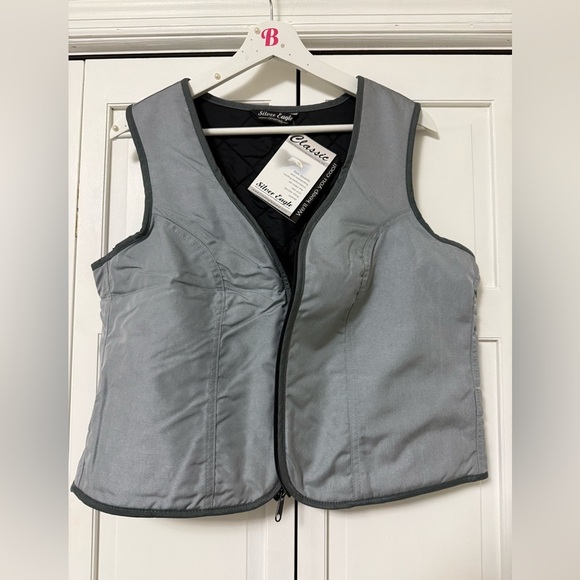 Silver Eagle Jackets & Blazers - NWT Silver Eagle Outfitters Cooling Vest LARGE Women’s Biker Motorcycle Outdoor
